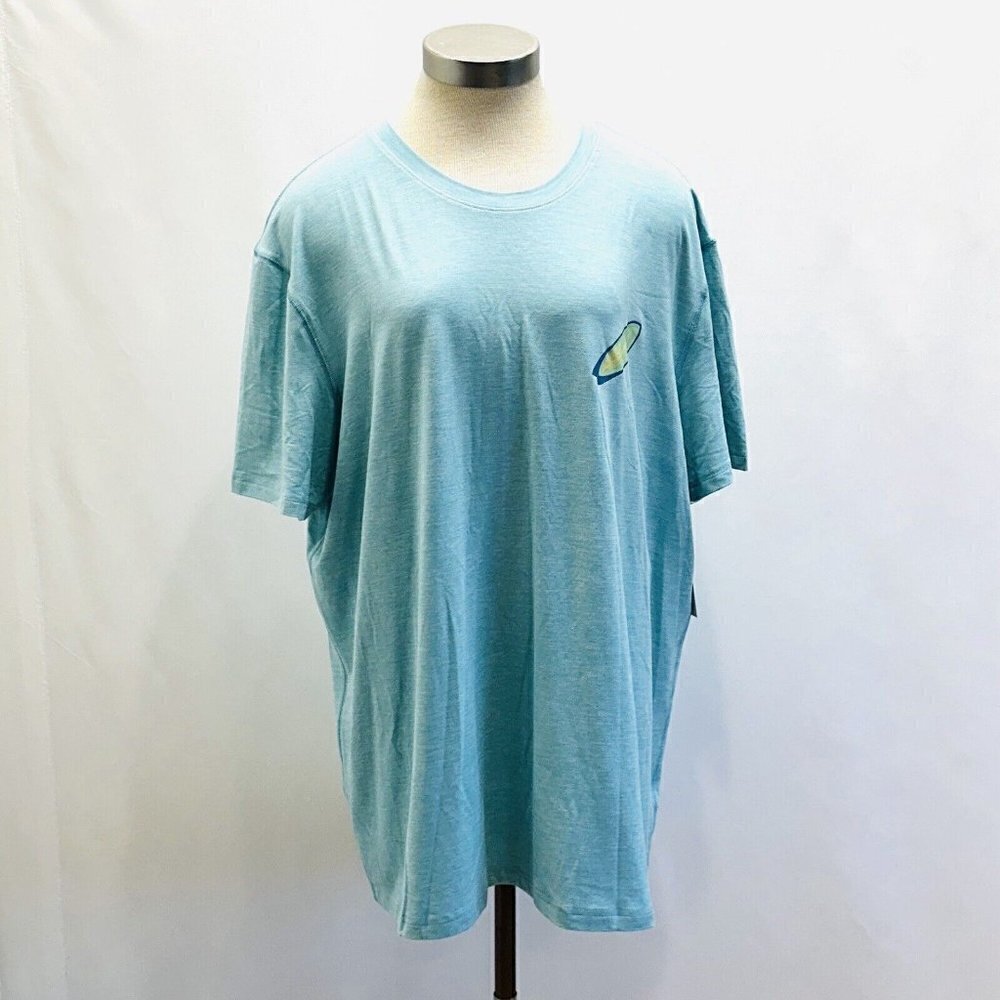 SONOMA Men Short Sleeve Crew Neck The Performance Tee Green Shirt Size XXL